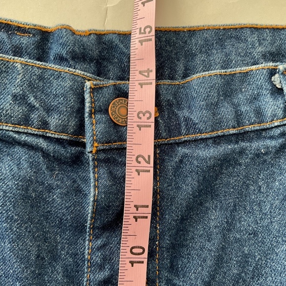 VTG Levis Two Horse Brand Leather Tab Blue Denim Jeans Mens 42 x 32 Made in USA - Picture 14 of 15